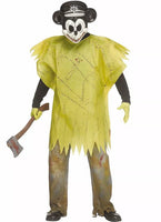 Fun World Steamboat Killie Adult Costume – Vintage Black & White Cartoon Style Outfit for Halloween & Parties- One Size