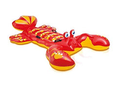 INTEX Giant Lobster Inflatable Pool Float: Animal Pool Toy For Kids – 4 Heavy-Duty Handles – 176lb Weight Capacity – 84