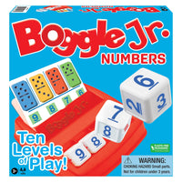 Boggle Jr, Numbers, The Original Grow-with-Me Numbers Learning Game by Winning Moves Games USA, Math, Counting and Number Recognition, Ages 3+.