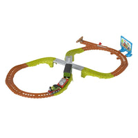 Thomas & Friends Push Along Whiff Recycling Race Toy Track for Kids Ages 3 and Up