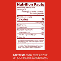 Luzianne Sweet Iced Tea Bags, Family Size, 22ct Box (Pack of 6)
