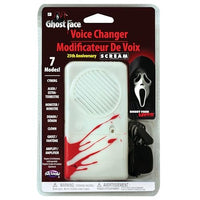 Ghost Face® 25th Anniversary Deluxe Voice Changer – Official Fun World Costume Accessory for Adults