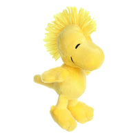 Aurora Peanuts Floppy Legs Plush Bundle — 12" Snoopy and 6.5" Woodstock Officially Licensed Stuffed Animals, White and Yellow Soft Plush