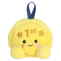 Aurora Adorable Palm Pals Champ Gold Medal Stuffed Animal - Fun Collectible Plush for Kids and Adult Collectors - Perfect for Decorating Rooms and Birthday Gifts - Yellow 4.5 Inches