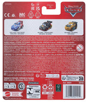 Disney Pixar Cars Mini Racers 3-Pack – Raoul ÇaRoule, Max Schnell and Cruz Ramirez – 1:55 Scale Metal Die-Cast Vehicles – Collectible Toy Car Set for Kids and Fans