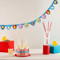 Paw Patrol Large Jointed Party Banner – Multicolor Birthday Decoration, Eye-Catching Wall Banner for Paw Patrol Themed Kids Parties