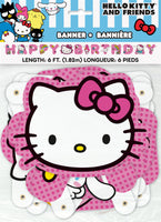 Hello Kitty Jointed Banner – Colorful Party Decoration for Birthdays and Themed Events