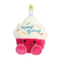 Aurora Palm Pals 4.5" Sparkle Birthday Cupcake Adorable Plush