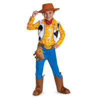 Disney Toy Story Woody Costume, Official Boys Halloween Dress Up Outfit, Size (4-6)