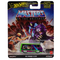 Hot Wheels Premium POP Culture Masters of The Universe '66 Dodge A100 Die Cast Car, 1:64 Scale Model