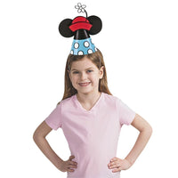 Disney Mickey Mouse Party Hats – 4.25 Inch Kids Birthday Party Hats, Pack of 8, Assorted Mickey Mouse Designs for Themed Celebrations
