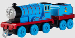 Thomas & Friends Edward Die-Cast Metal Train Engine, Push-Along Toy for Preschool Kids Ages 3+, Thomas & Friends Track Compatible