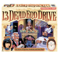 13 Dead End Drive Board Game by Winning Moves – Mystery Deduction Game for 2–4 Players Ages 8+