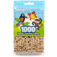 Perler Beads Fuse Beads for Crafts, 1000pcs, Tan