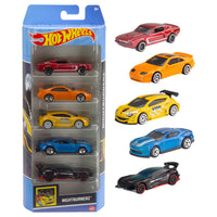 Hot Wheels, HW Pack 5 Vehicles, Assorted Models