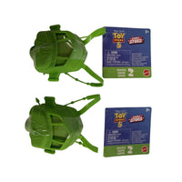 Mattel Disney and Pixar Toy Story 5 Small Stars Series 2 Mini Figure Blind Bag Backpack, Plastic, 1.75 in, Pack of 2