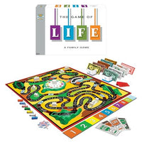 Winning Moves Board Games USA The Game of Life 1960 Edition – Classic Gameplay with Spinner, Mountains, Careers, Insurance, for 2-6 Players, Ages 10+