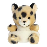 Aurora Palm Pals Chutney Cheetah Stuffed Animal, 5 Inch Collectible Squishy Plush Toy with Recycled Fill, Zoo Character for Kids and Adult Collectors