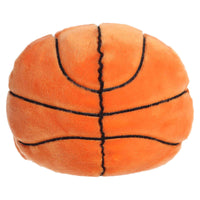 Aurora Adorable Palm Pals Party Sized Hoops Basketball Stuffed Animal - Collectible Plush for Kids and Adult Collectors - Room Decor and Birthday Gift - Orange 6.5 Inches
