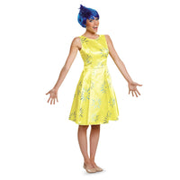 Disguise Deluxe Adult Inside Out Joy Costume