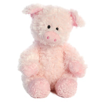 Aurora® Snuggly Tubbie Wubbies™ Pig Stuffed Animal - Comforting Companion - Imaginative Play - Pink 11 Inches