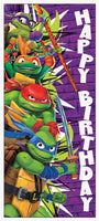 Teenage Mutant Ninja Turtles Birthday Door Poster – 27 x 60 Inch Party Decoration, TMNT Themed Door Banner for Kids Birthday Parties