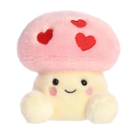 Aurora Palm Pals Brooklyn Mushroom Stuffed Animal 5 Inch – Cute Pink Collectible Plush Toy for Kids, Décor and Gifts
