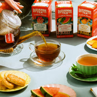 Luzianne Southern Blends Watermelon & Honey Flavored Herbal Tea Bags, 18ct Box (Pack of 1)