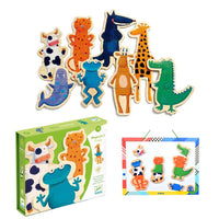 DJECO Coucou Wooden Magnets