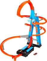 Hot Wheels Sky Crash Tower Track Set & 1:64 Scale Toy Car