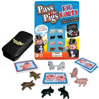 Winning Moves Pass The Pigs Pig Party Edition Game, Dice Game for Up to 4 Players, Ages 7+