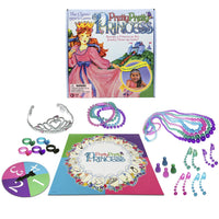 Winning Moves Board Games Pretty, Pretty, Princess with 1990's Artwork USA, Delightful Jewelry Dress-Up Game for 2-4 Players, Ages 5 and Up (1222)