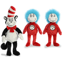 Aurora World Dr. Seuss Officially Licensed Soft Plush Bundle of 3 – 20