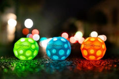 Waboba Moonshine Ball Light Up Moon Ball, Hyper Bouncy Balls that Light Up on Bounce, Fun Toys for Kids, Teenagers, Adults, Boys and Girls, Colors May Vary