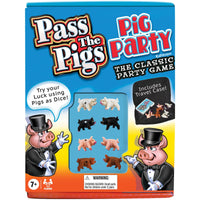 Winning Moves Pass The Pigs Pig Party Edition Game, Dice Game for Up to 4 Players, Ages 7+