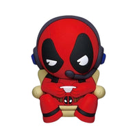 Marvel Deadpool Gaming 3D Foam Magnet – Collectible Deadpool Refrigerator Magnet, Official Licensed Marvel Decor and Gift