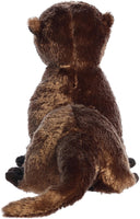 Aurora Flopsie River Otter Stuffed Animal – 12 Inch Soft Plush Toy, Cute Brown Otter Plush for Kids, Collectors, and Animal Lovers