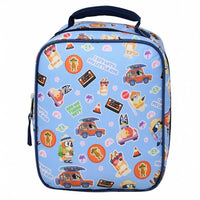 Fast Forward Bluey Insulated Lunch Bag – Kids Bento-Style Tote with Handle – Leak-Resistant, Easy-Clean Lunch Box for School & Travel