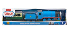 Thomas & Friends Motorized Greatest Moment – Classic Gordon with Green Express Coach, Push-Along Toy Train for Kids 3 Years & Up