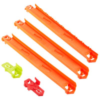 Hot Wheels Track Creator Straight Track Pack, Set of 9