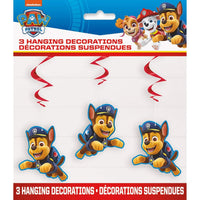 Paw Patrol Hanging Swirl Decorations - 26