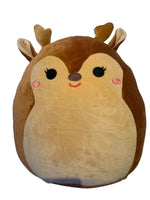 Squishmallows Official Kellytoy 12 Inch Darla the Reindeer- Squishy Soft Plush Toy Corduroy Christmas Squad