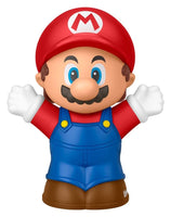 Fisher-Price Little People My Mario Nintendo Action Figure for Kids, 7 cm Plastic Mario Character Toy, Red & Blue, Ages 3+