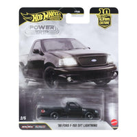 Hot Wheels Premium Car Culture Vehicle 99 Ford F150 SVT Lightning, Pick Up Sports Collection 1:64 Scale for Kids Ages 3 and Up