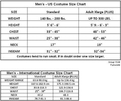 Adult Muscle Shirt Costume