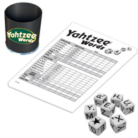 Winning Moves Dice Games Yahtzee Words USA, Family Word Game Version of Yahtzee for 2 or More Players, Ages 8+