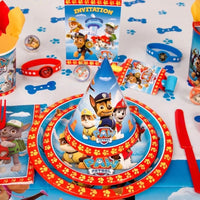 Paw Patrol Stretchy Bracelets 4 Pack – Assorted Color Kids Party Favor Wristbands for Birthdays and Themed Events