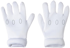 Disguise Men's Nintendo Super Mario Brothers Adult Gloves Costume Accessory, White, One Size
