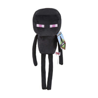 Mattel Minecraft Enderman Plush Soft Doll, 8-Inch Video Game-Inspired Collectible Stuffed Toy for Kids & Fans Ages 3 Years & Up, Black