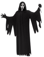 Fun World 30th Anniversary Ghost Face Mens Halloween Costume, One Size, Black